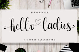 Hello Ladies Demo Font Family