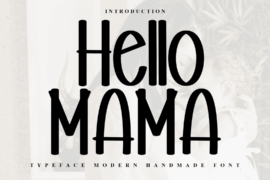 Hello Mama1 Font