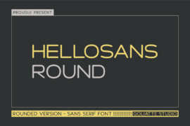 Hellosans Round Font
