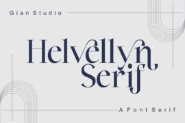 Helvellyn Serif Font