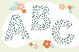 Herbaceous Border Font