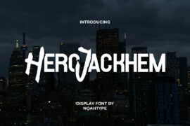 Hero Jackhem Demo Font