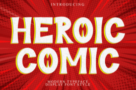 Heroic Comic Font
