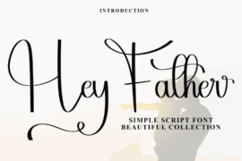 Hey Father Font