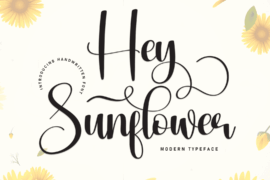 Hey Sunflower Font