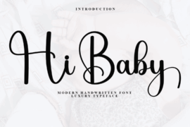 Hi Baby Font