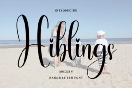 Hiblings Font