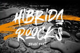 Hibrida Roocks Font
