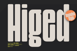 Higet Font