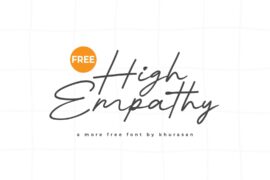 High Empathy Font