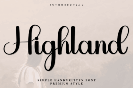 Highland Font