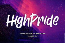 HighPride Font