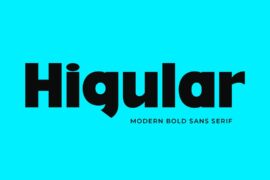 Higular Font