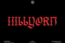 HILLYORN Font Family