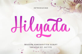 Hilyada Font