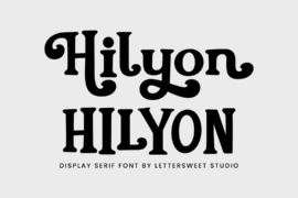 Hilyon Demo Font