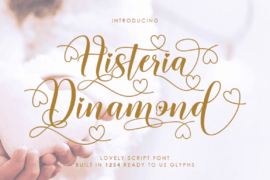 Histeria Dinamond Font