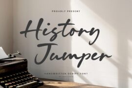 History Jumper Font