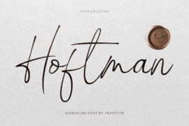 Hoftman Font