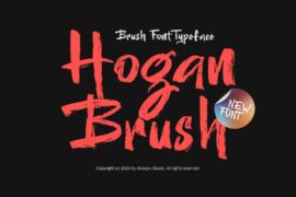 Hogan Brush Font