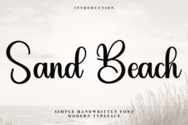 Holiday Beach Font