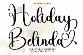 Holiday Belinda Font