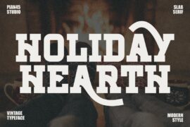 Holiday Hearth Font