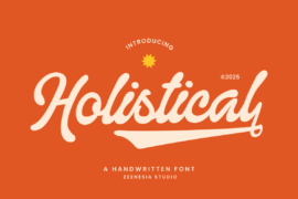 Holistical Personal Use Only Font