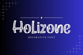 Holizone Font