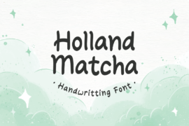 Holland Matcha Font