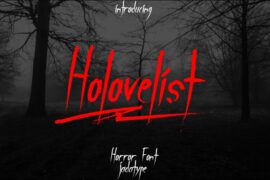 Holovelist Font