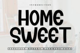 Home Sweet Font