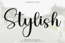 Homemade Stylish Font