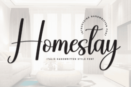 Homestay Font