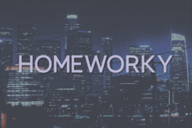 Homeworky Font