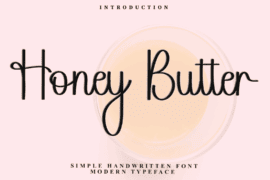 Honey Butter Font