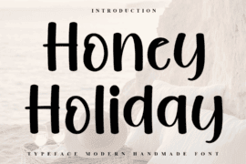 Honey Holiday Font