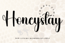 Honeystay Font