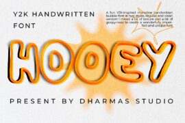 Hooey DEMO Font