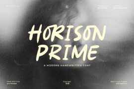 Horison Prime Font