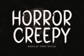 Horror Creepy Font