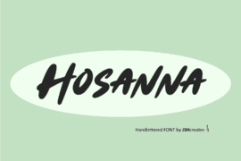Hosanna Font