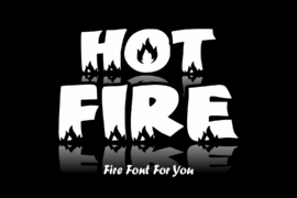 Hot Fire Font