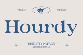 Hourdy Demo Font