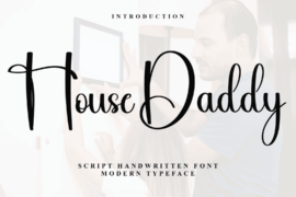 House Daddy Font