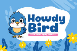 Howdy Bird Font