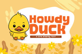 Howdy Duck Font