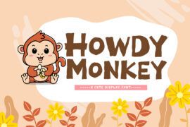 Howdy Monkey Font