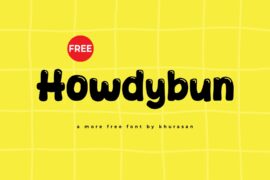 Howdybun Font