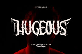 HugeousDemo Font